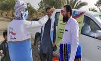 استقرار تیم های سیار واکسیناسیون کووید۱۹ درمحل برگزاری نماز روزعید فطر
