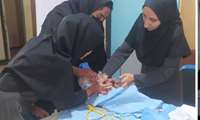 کارگاه آموزشی کمک به تنفس نوزاد