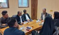 نشست خبری سرپرست شبکه بهداشت و درمان سراوان با اصحاب رسانه به مناسبت فرارسیدن دهه فجر انقلاب اسلامی