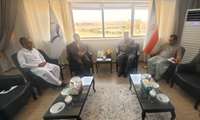 دیدار سرپرست شبکه بهداشت و درمان و فرماندار سراوان با رئیس دانشگاه علوم پزشکی زاهدان